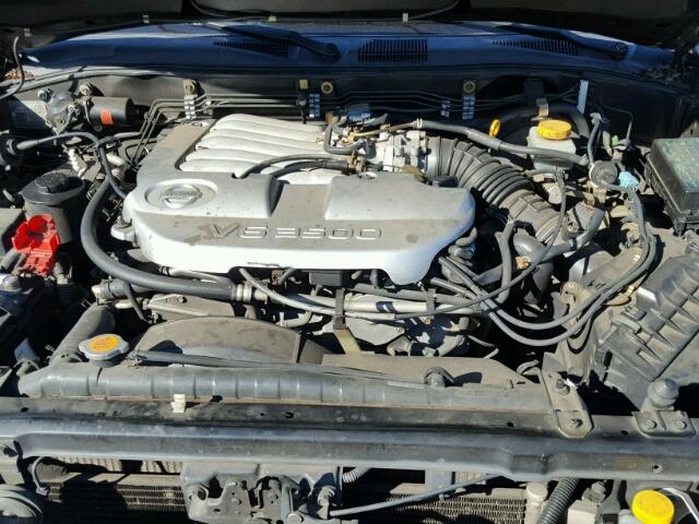 JN8DR09X22W659323 - 2002 NISSAN PATHFINDER BLACK photo 7