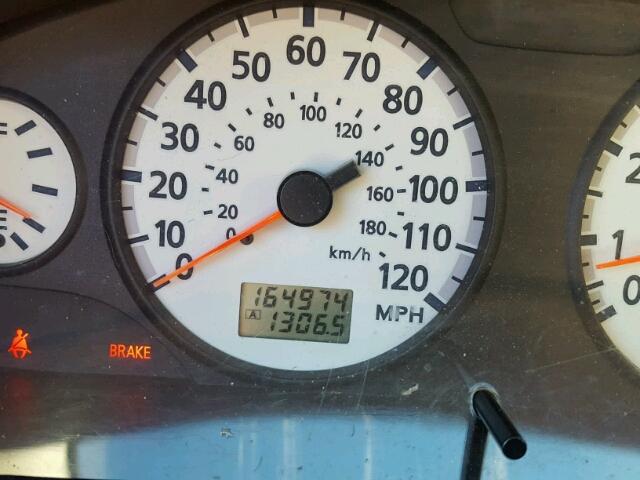 JN8DR09X22W659323 - 2002 NISSAN PATHFINDER BLACK photo 8