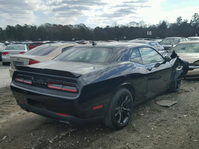 2C3CDZAGXHH600991 - 2017 DODGE CHALLENGER BLACK photo 4