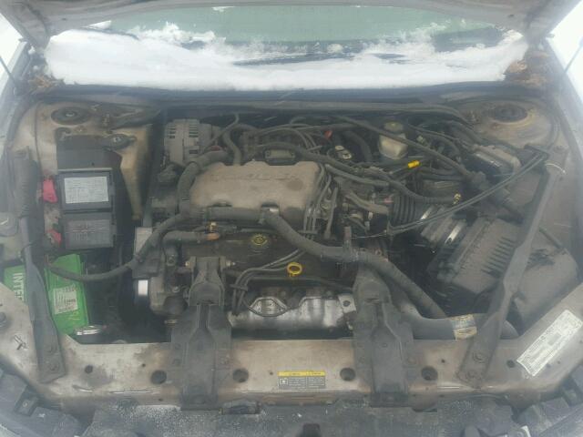 2G1WF55E429141083 - 2002 CHEVROLET IMPALA SILVER photo 7