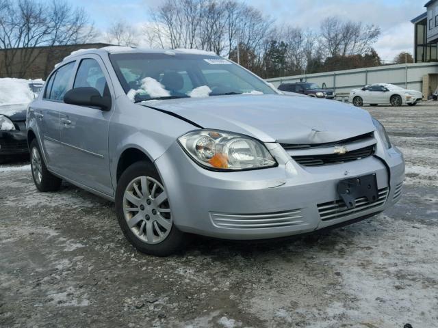 1G1AS58H597142217 - 2009 CHEVROLET COBALT LS SILVER photo 1