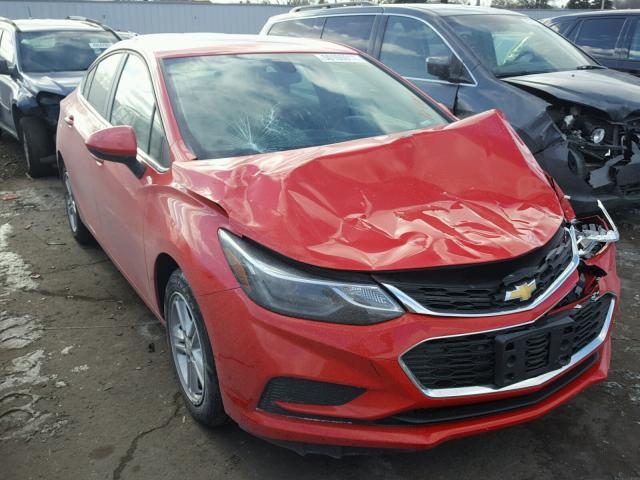 1G1BE5SM3H7239304 - 2017 CHEVROLET CRUZE LT RED photo 1