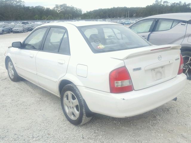 JM1BJ2211Y0218922 - 2000 MAZDA PROTEGE ES WHITE photo 3