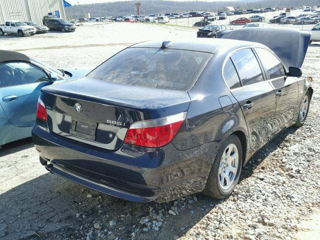 WBANA53544B848025 - 2004 BMW 525 I BLUE photo 4