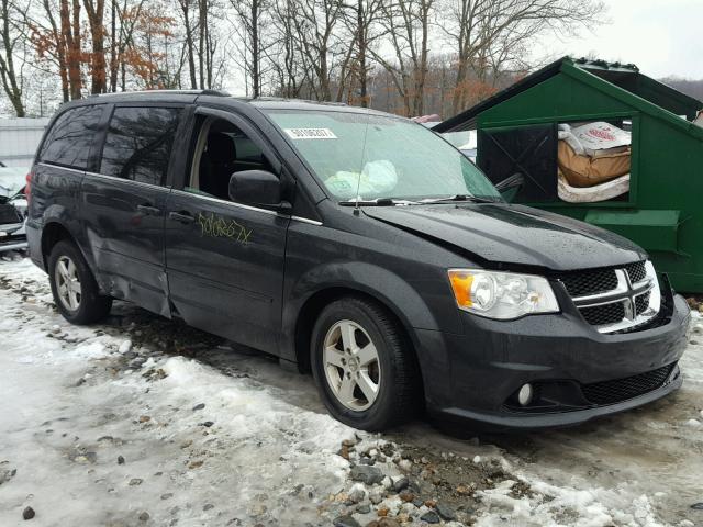 2D4RN5DG7BR647911 - 2011 DODGE GRAND CARA BLACK photo 1