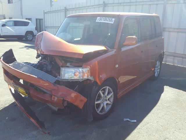 JTLKT324840162535 - 2004 TOYOTA SCION XB ნარინჯისფერი ფოტო 2