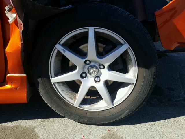 JTLKT324840162535 - 2004 TOYOTA SCION XB ნარინჯისფერი ფოტო 9