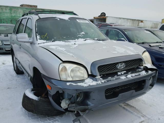 KM8SC13D13U349679 - 2003 HYUNDAI SANTA FE G SILVER photo 1