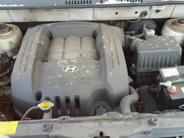 KM8SC13D13U349679 - 2003 HYUNDAI SANTA FE G SILVER photo 7