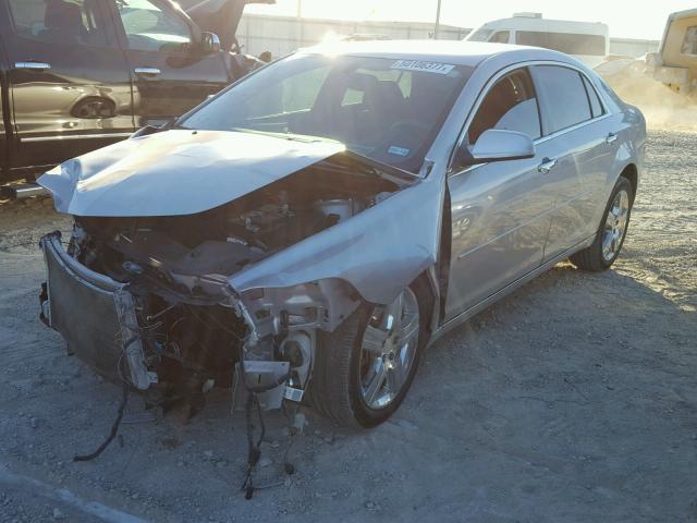 1G1ZF5E73CF270861 - 2012 CHEVROLET MALIBU 3LT ნაცრისფერი ფოტო 2