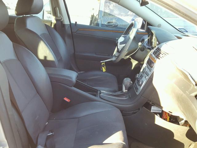 1G1ZF5E73CF270861 - 2012 CHEVROLET MALIBU 3LT ნაცრისფერი ფოტო 5