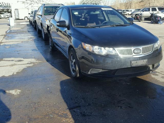 KNAFU4A28A5828238 - 2010 KIA FORTE EX BLACK photo 1