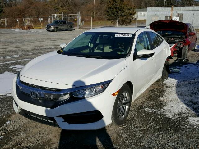 2HGFC2F5XGH574239 - 2016 HONDA CIVIC LX WHITE photo 2