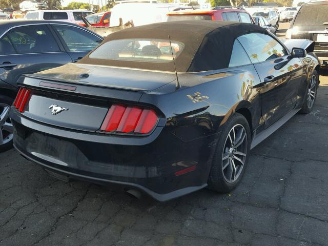 1FATP8UH0G5247254 - 2016 FORD MUSTANG BLACK photo 4