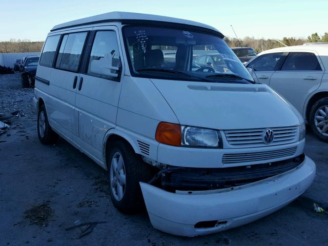 WV2NB47062H023821 - 2002 VOLKSWAGEN EUROVAN MV WHITE photo 1