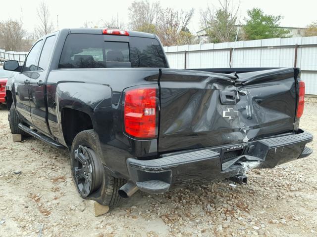 1GCVKREC8GZ264886 - 2016 CHEVROLET SILVERADO BLACK photo 3