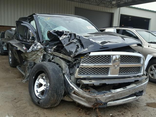 1D7RV1CT7BS659159 - 2011 DODGE RAM 1500 BLACK photo 1