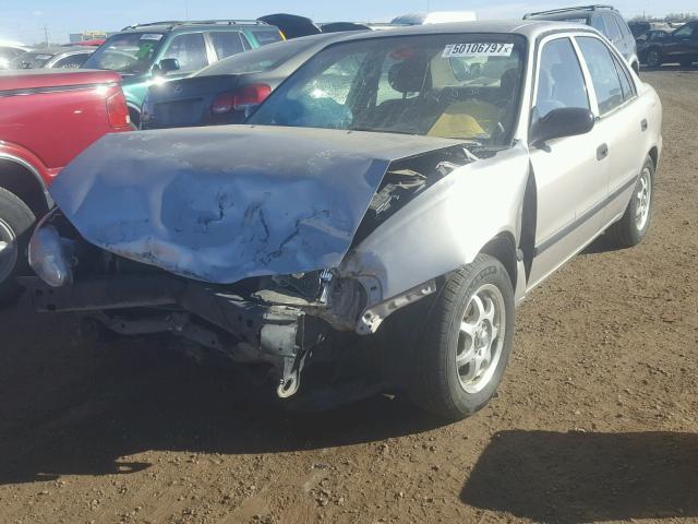 1Y1SK52882Z405844 - 2002 CHEVROLET GEO PRIZM 金色 照片 2