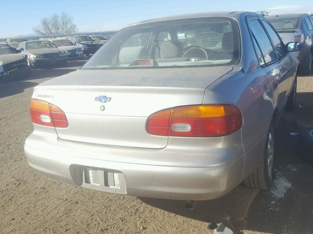 1Y1SK52882Z405844 - 2002 CHEVROLET GEO PRIZM 金色 照片 4