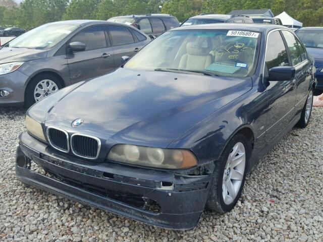 WBADT43412GY43727 - 2002 BMW 525 I AUTO TEAL photo 2