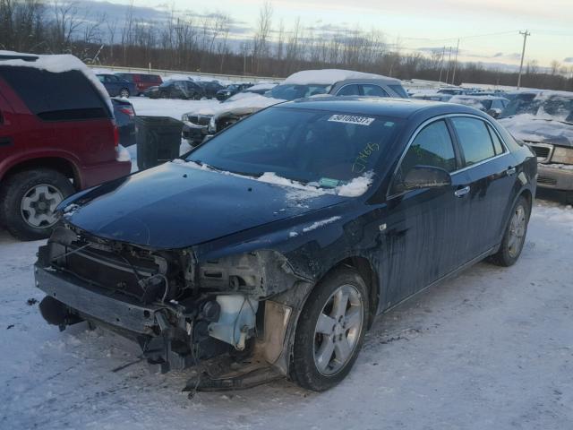 1G1ZK57B58F293949 - 2008 CHEVROLET MALIBU LTZ 黑色 照片 2