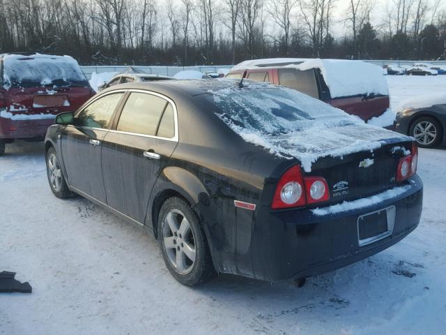 1G1ZK57B58F293949 - 2008 CHEVROLET MALIBU LTZ BLACK photo 3