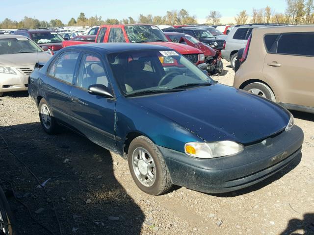 1Y1SK54811Z434811 - 2001 CHEVROLET GEO PRIZM 绿色 照片 1