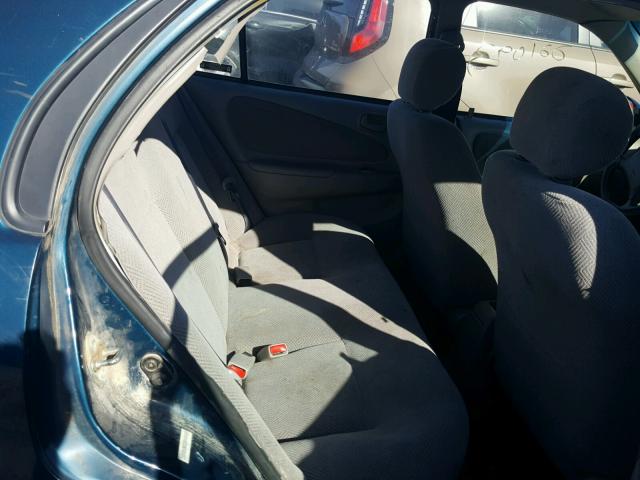 1Y1SK54811Z434811 - 2001 CHEVROLET GEO PRIZM 绿色 照片 6