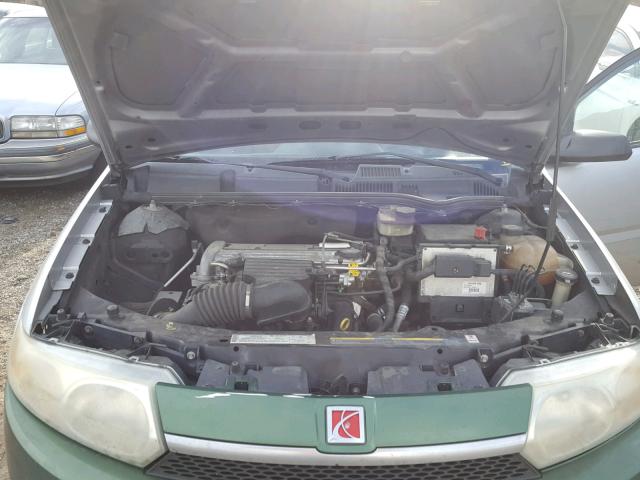 1G8AF52F24Z179669 - 2004 SATURN ION LEVEL GRAY photo 7
