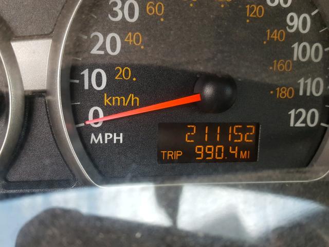 1G8AF52F24Z179669 - 2004 SATURN ION LEVEL GRAY photo 8