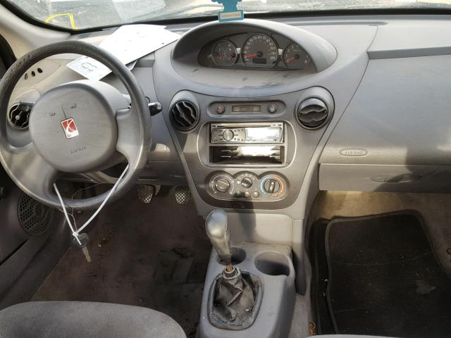 1G8AF52F24Z179669 - 2004 SATURN ION LEVEL GRAY photo 9