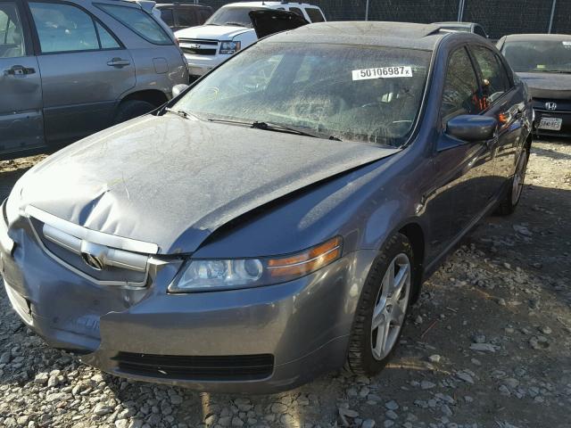 19UUA66246A036756 - 2006 ACURA 3.2TL GRAY photo 2