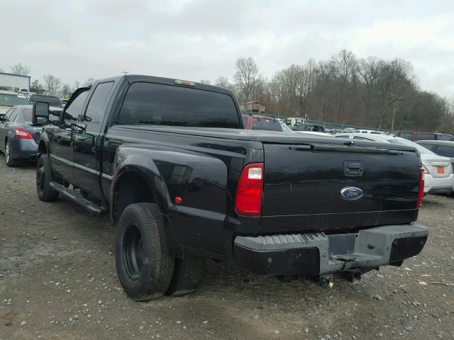 1FTWW33R78EA35203 - 2008 FORD F350 SUPER BLACK photo 3