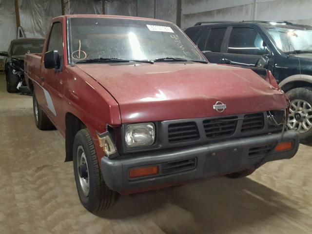 1N6SD11S9PC343477 - 1993 NISSAN TRUCK SHOR MAROON photo 1