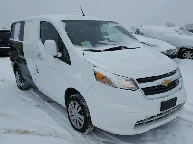 3N63M0YN3FK717606 - 2015 CHEVROLET CITY EXPRE WHITE photo 1