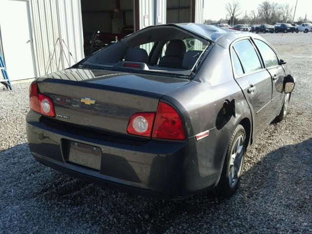 1G1ZA5EU6CF389346 - 2012 CHEVROLET MALIBU LS GRAY photo 4