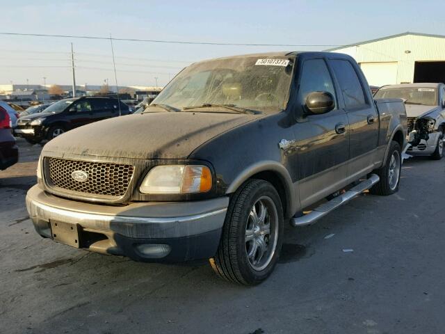 1FTRW07L23KD31158 - 2003 FORD F150 SUPER BLACK photo 2