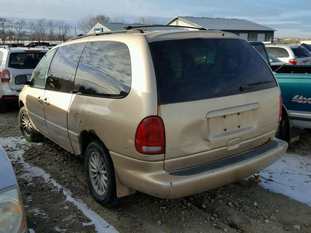 1C4GP54G8XB624853 - 1999 CHRYSLER TOWN & COU Qızıl foto 3