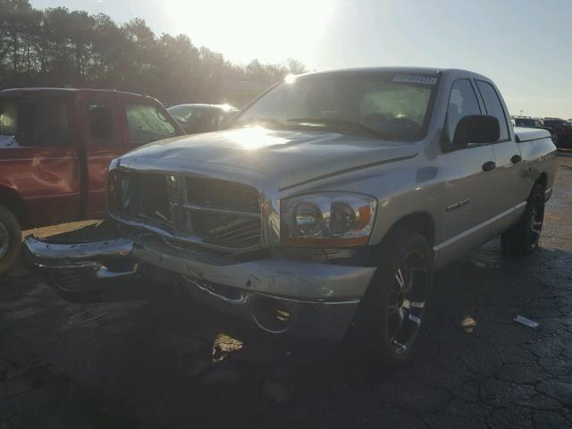 1D7HA18N16S602348 - 2006 DODGE RAM 1500 S SILVER photo 2