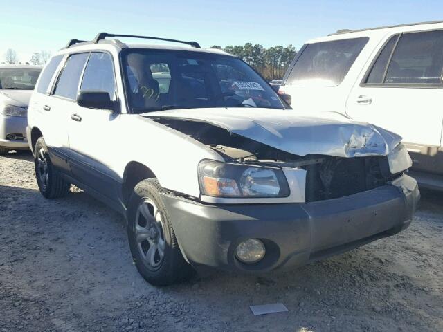 JF1SG63654H728370 - 2004 SUBARU FORESTER 2 SILVER photo 1