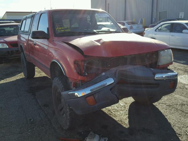 5TEWN72N3YZ703438 - 2000 TOYOTA TACOMA XTR RED photo 1