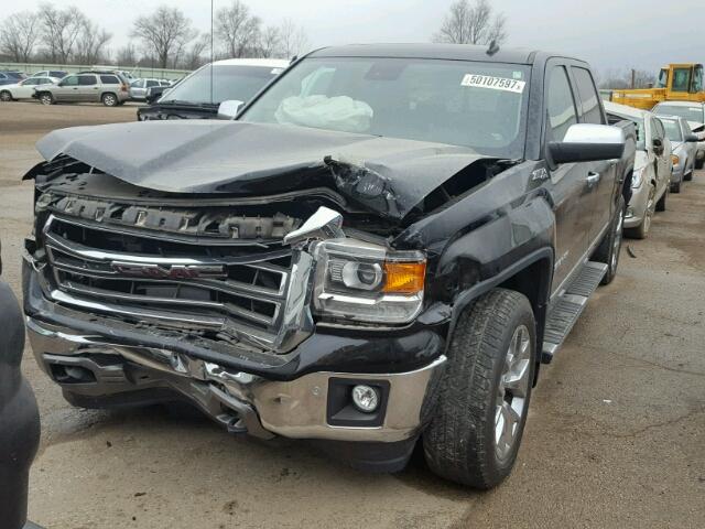 3GTU2VEC3EG104481 - 2014 GMC SIERRA K15 BLACK photo 2