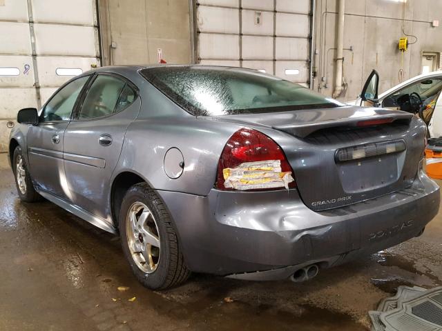 2G2WS522041219667 - 2004 PONTIAC GRAND PRIX BLUE photo 3
