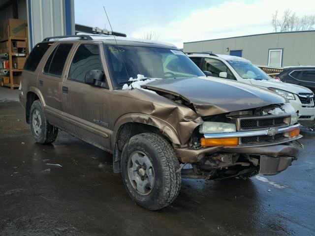 1GNDT13X13K185618 - 2003 CHEVROLET BLAZER BROWN photo 1