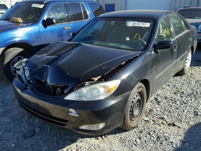 4T1BE32K33U124153 - 2003 TOYOTA CAMRY LE BLACK photo 2