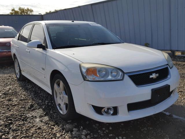 1G1ZW53196F242727 - 2006 CHEVROLET MALIBU SS WHITE photo 1