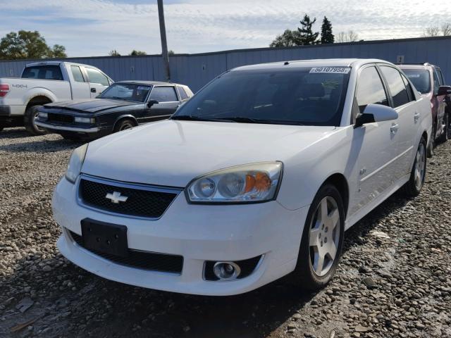 1G1ZW53196F242727 - 2006 CHEVROLET MALIBU SS WHITE photo 2