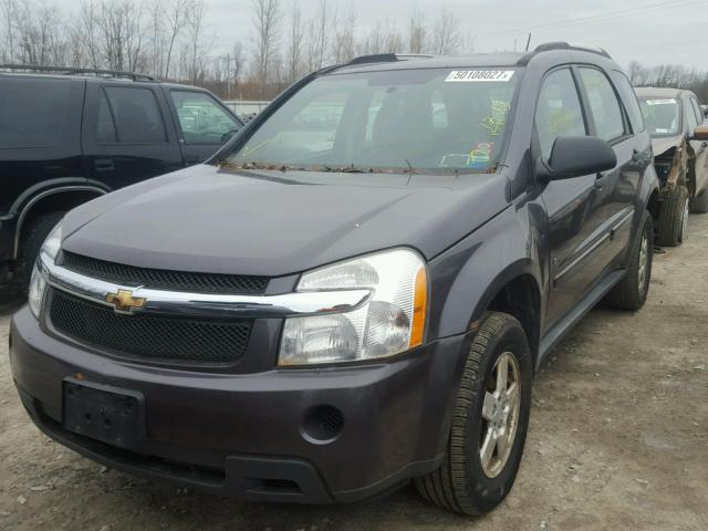 2CNDL23F286046609 - 2008 CHEVROLET EQUINOX LS GRAY photo 2