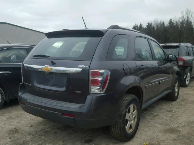 2CNDL23F286046609 - 2008 CHEVROLET EQUINOX LS GRAY photo 4