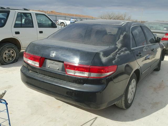 JHMCM56373C016892 - 2003 HONDA ACCORD LX BLACK photo 4